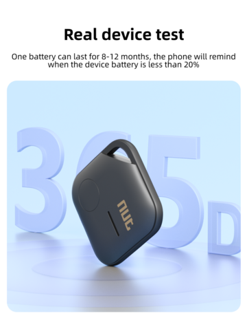 Nut 5 Smart Bluetooth keyfinder (Zwart)