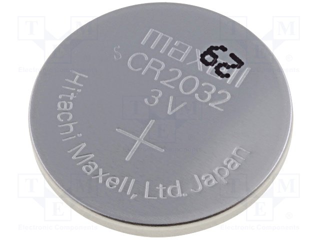 Maxcell CR2032/CR2016 knoopcel batterij